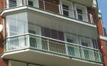 Безрамное остекление балкона или лоджии
